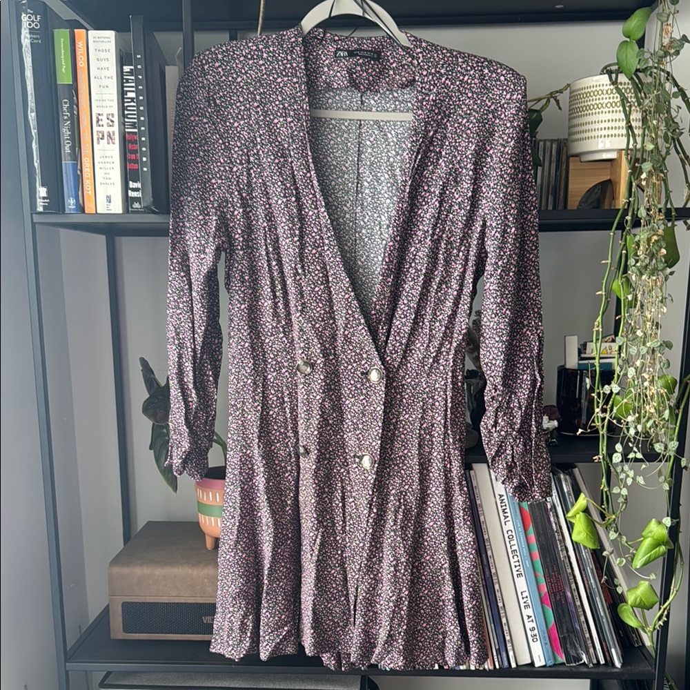 Floral Black Romper